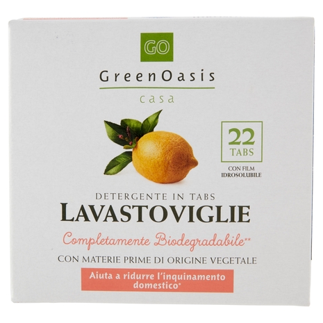 22 Tabs Detergente Lavastoviglie Green Oasis